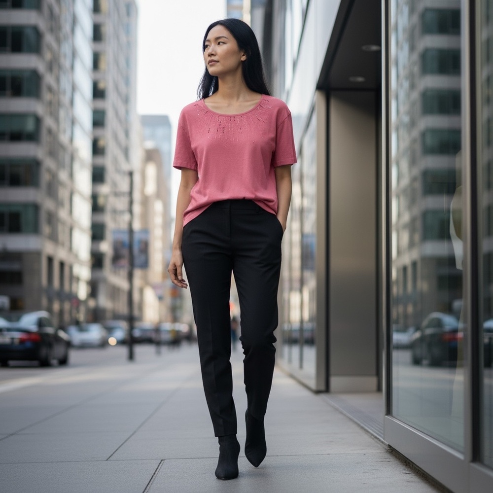 Pink Women's Top